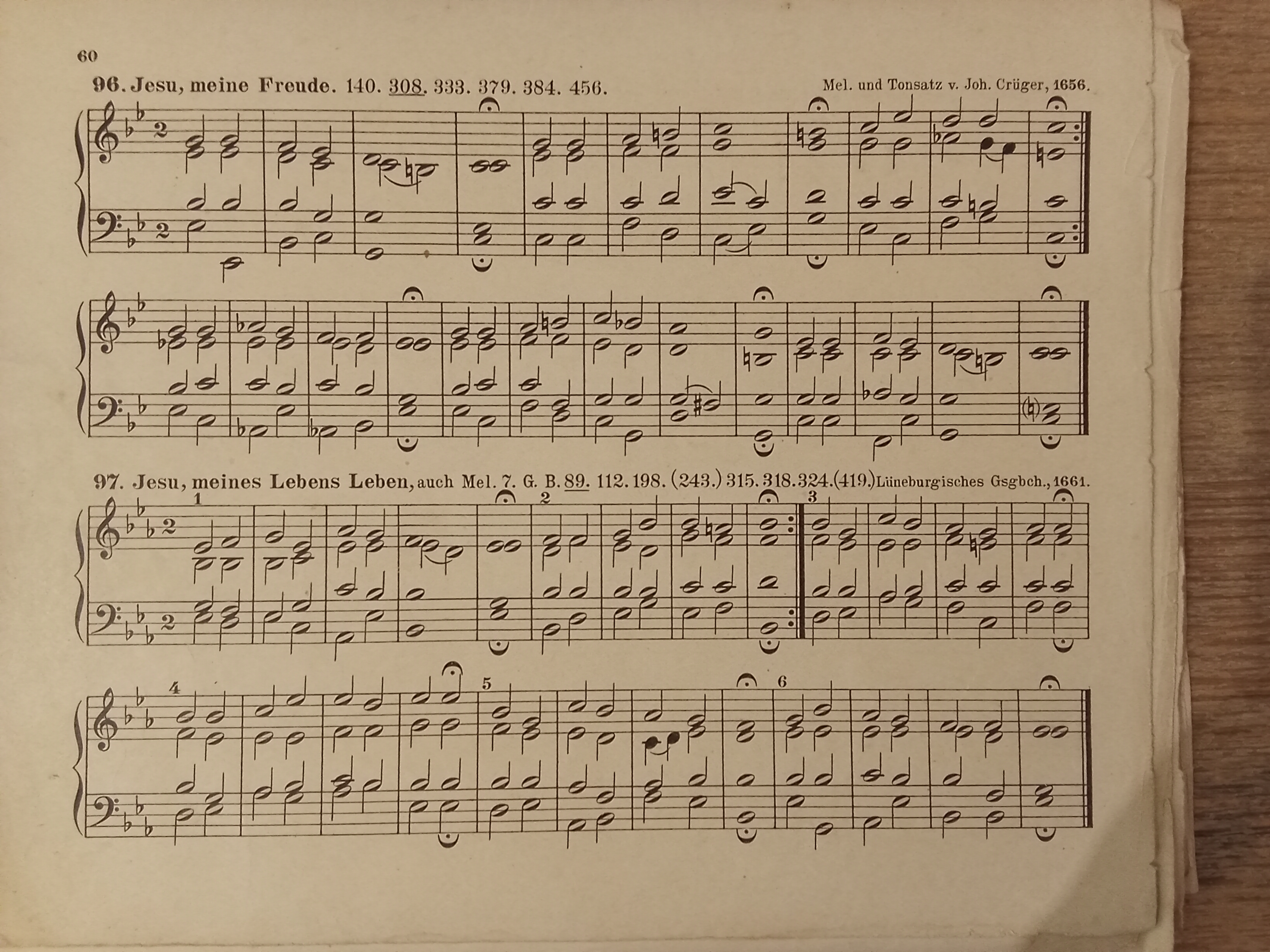 Auszug Altenburger Choralbuch